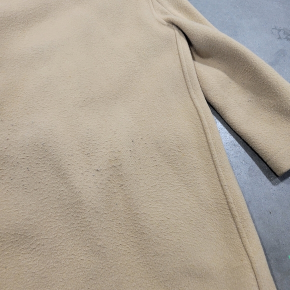 Vintage beige coat, duffle coat beige wool original Dolomite duffle coat, winter - Picture 14 of 15